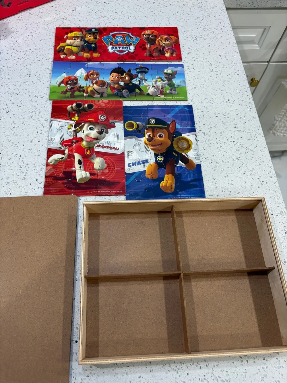 Paw Patrol four colorful